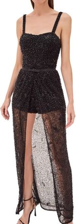 Alexis Escola Romper In Black