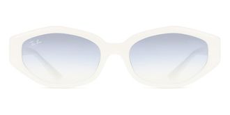 Ray-Ban RB4473D Asian Fit 677219 Mens Sunglasses White Size 56