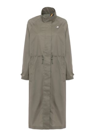K-Way Green Barbrein Cotton Raincoat