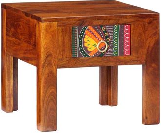 vidaXL vidaXL Comodino 40x40x36 cm in Legno Massello di Acacia