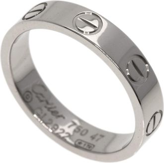 Cartier White Gold (18K) Band Ring (Pre-Owned)