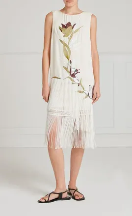 Temperley London Madeline Mini Dress in Ivory at Nordstrom, Size 2