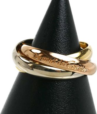 Cartier Yellow Gold (18K) Pink Gold (18K) White Gold (18K) Band Ring (Pre-Owned)
