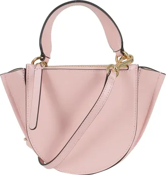 Wandler Hortensia Small Handbag With Structured Silhouette And Magnetic Snap Closure