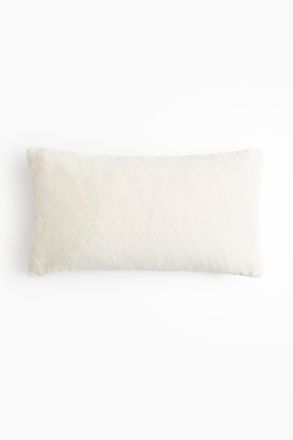 H&M Flauschige Kissenh&uuml;lle - Cremefarben