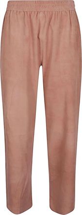 Via Masini 80 Cropped Broeken - Dames - Vrijetijds broeken - Roze - XS - Broeken