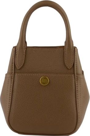 Pourchet Dames, Tassen, Bruin, Maat: ONE Size Leer