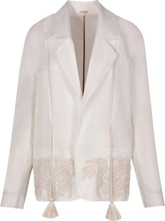 Johanna Ortiz Giacca con ricamo - Toni neutri