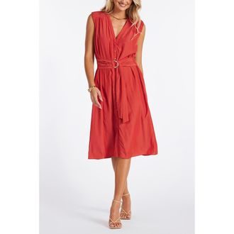 Bishop + Young Summer Soiree Dress in Hibiscus at Nordstrom, Size Medium