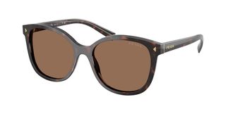 Prada PR 22ZS 17N06B Womens Sunglasses Tortoiseshell Size 53