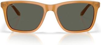 Costa Gravels 57mm Polarized Square Sunglasses in Sun Ray /Gray 580G at Nordstrom