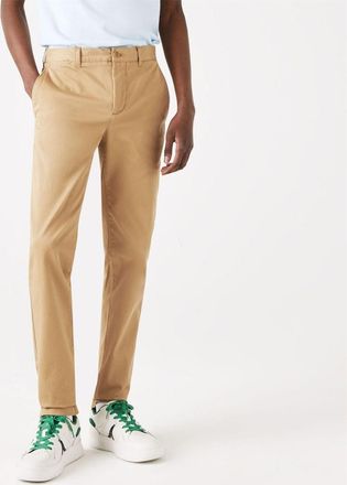 Lacoste Mens Fit Chinos in Beige - Size 40W/32L
