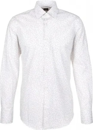 HUGO BOSS Hombre, Camisas, Blanco, Talla: L