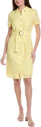 Nanette Lepore Short Sleeve Maxi Shirtdress