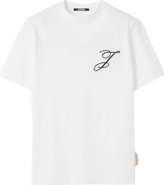 Jacquemus Heren, Tops, Wit, Maat: 2XL Katoen
