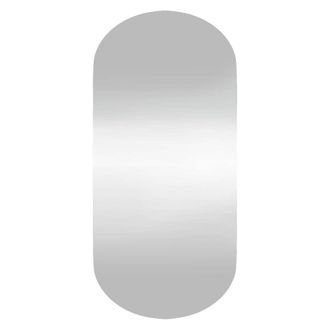 vidaXL Espejo De Pared Vidrio Ovalado 45x100 Cm Vidaxl