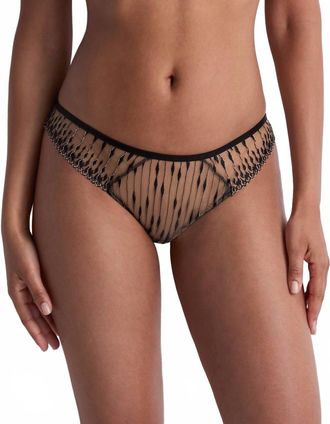 Aubade Voodoo Kiss Italian Brief In Millenium Black