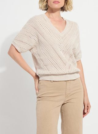 Lyss&eacute; Francesca Dolman Sleeve Sweater