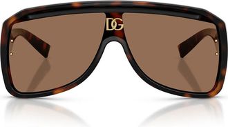 Dolce & Gabbana Sunglasses Dg6205 502/73 Brown/Dark Brown Women