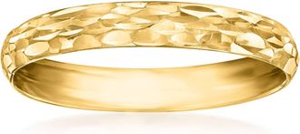 Canaria Canaria 10kt Yellow Gold Quilted Ring
