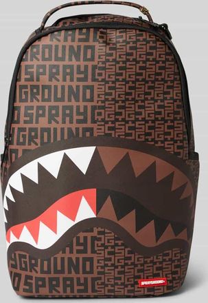 Sprayground Rucksack mit Tragehenkel in Dunkelbraun, Größe 1