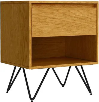 Simpli Home Hunter 20In Industrial Nightstand