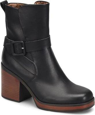 Korks Marci II Boots Womens Black Block Heel Ankle Bootie HAWK2301