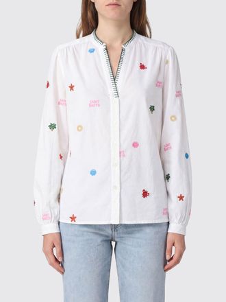 MC2 Saint Barth Camicia Liona in cotone con ricami