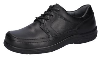 Waldl&auml;ufer Schn&uuml;rschuh WALDL&Auml;UFER KEN, Herren, Gr. 10,5 (45), schwarz, Nappaleder, Schuhe Schn&uuml;rschuh, in K-Weite = extra weit, Freizeitschuh, Halbschuh, Schn&uuml;rs
