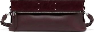 Maison Margiela 5AC Soft Pouch - Dames - Schoudertassen - Rood - ONE Size - Leer - Tassen