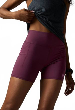 Rabbit Speed Leggy Shorts In Mauve