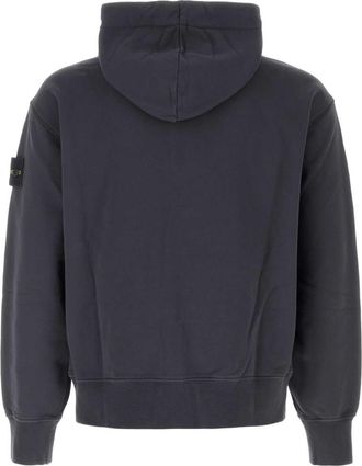 Stone Island Sweater Hoodie - Navy