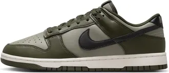 Nike Mens Dunk Low Retro Shoes in Green | HF5441-300
