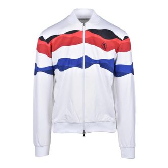 Dirk Bikkembergs Hombre, Sudaderas, Blanco, Talla: S