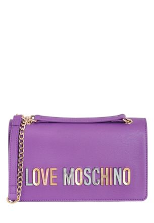 Love Moschino Womens jc4302pp0i Shoulder Bag, Purple, 25X15X8