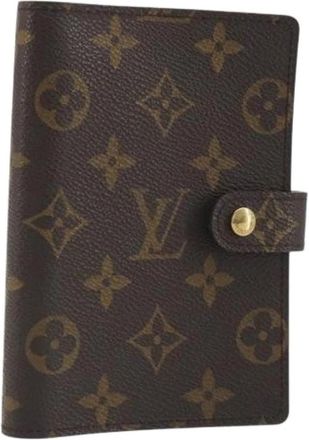 Louis Vuitton Pre-owned Day Planner Cover - Dames - Vintage Accessoires - Bruin - ONE Size - Vintage