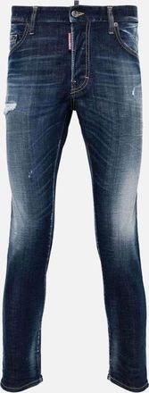 Dsquared2 Mens Dsquared2 Dark Navy Blue Skater fit Jeans - Size: 34/32