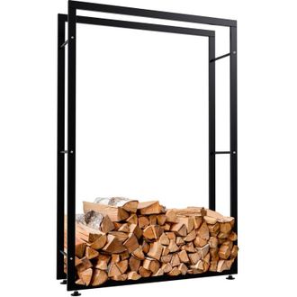 Clp Clp - Le&ntilde;ero Keri De Metal Negro Negro 25x100x150 Cm