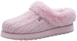 Skechers BOBS from Womens Keepsakes Ice Angel Slipper, Light Pink, 6.5 M US