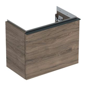 Keramag Geberit Hwb-unterschrank Icon 530x415x307mm Nb Hickory/griff Lava Matt