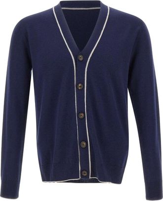 Eleventy Hombre, Jerseys, Azul, Talla: L