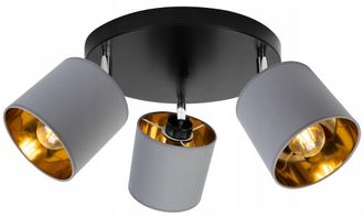 OEM L&aacute;mpara De Techo Colgante L&aacute;mpara De Ara&ntilde;a Led Dorada Plafon