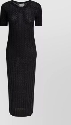 Loulou Studio viscose long-sleeve midi dress