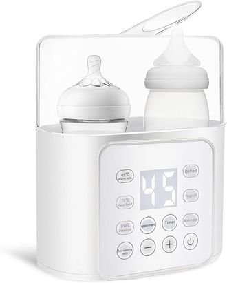 OEM Calentador De Biberones El&eacute;ctrico Multifuncional 9 En 1, R&aacute;pido, Para Leche Materna O F&oacute;rmula, Con Temporizador Digital, Control De Temperatura Inteli