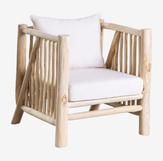 Sklum Sklum - Sillón en madera de teca Narel