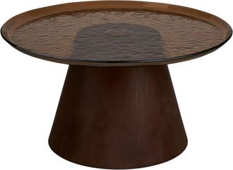 Moloo Mesa de centro de 80 cm marr&oacute;n
