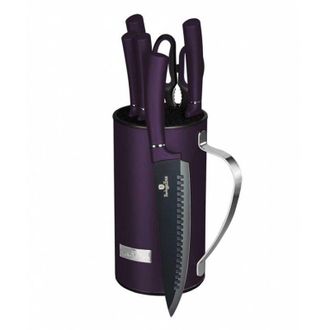 Berlinger Haus Juego De Cuchillos Berlinger Haus Bh-2584 En Soporte