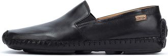 Pikolinos Leather Loafers Jerez 09Z Black