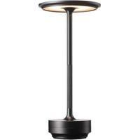OEM L&aacute;mpara De Escritorio Recargable Sencilla, L&aacute;mpara De Bar/restaurante, Regulable, Ambiente Retro, Port&aacute;til, T&aacute;ctil, Usb, 1 Unidad (negro Mate) - Crezu