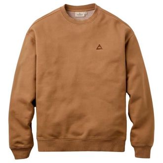Passenger Vita Organic Cotton Relaxed Fit Sweatshirt Pullover f&uuml;r Herren | braun